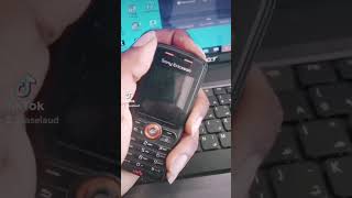 Sony Ericsson W200 Power on