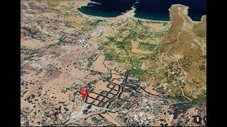 Chora Andros towards Livadia. Land 5.744