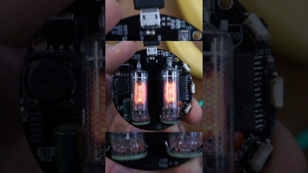 ［新品、未開封] Tele Goodbye,mytribes NIXIE Tubes: The Coolest Way to Tell Time - YouTube