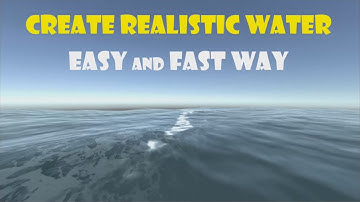 How to Create Realictic Water | Unity 5 Tutorial (No Coding)