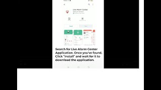 How to install and allow permissions on Live Alarm Center Application screenshot 5