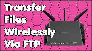 How to Transfer Files Wirelessly to Your Netgear D7000 Router Via FTP