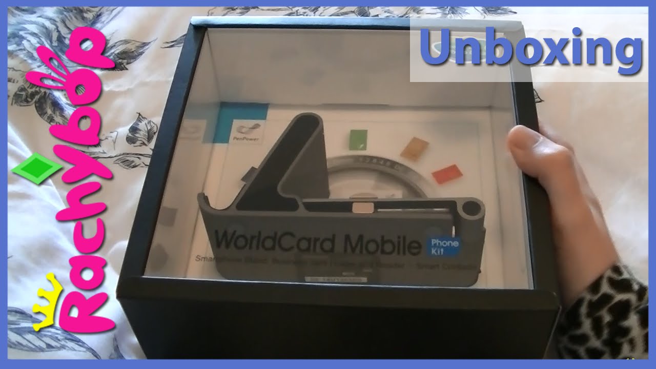 WorldCard Reader Unboxing | Rachybop