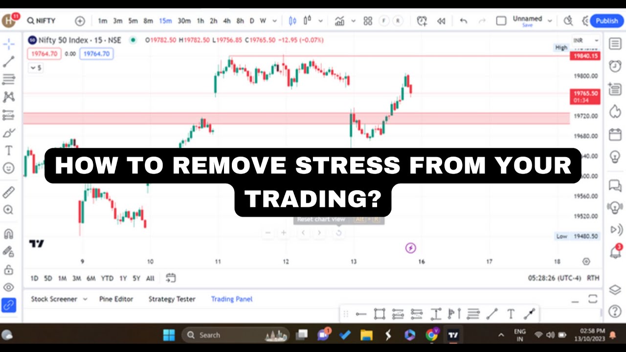 How To Remove Stress From Trading? | Trading Psycology | Nifty Banknifty Psycology | Follow 2 Steps