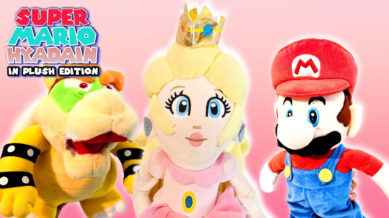 Super Mario Hyadain in Plush Edition (Mario Park1999)