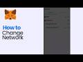How to Change Network of your Metamask