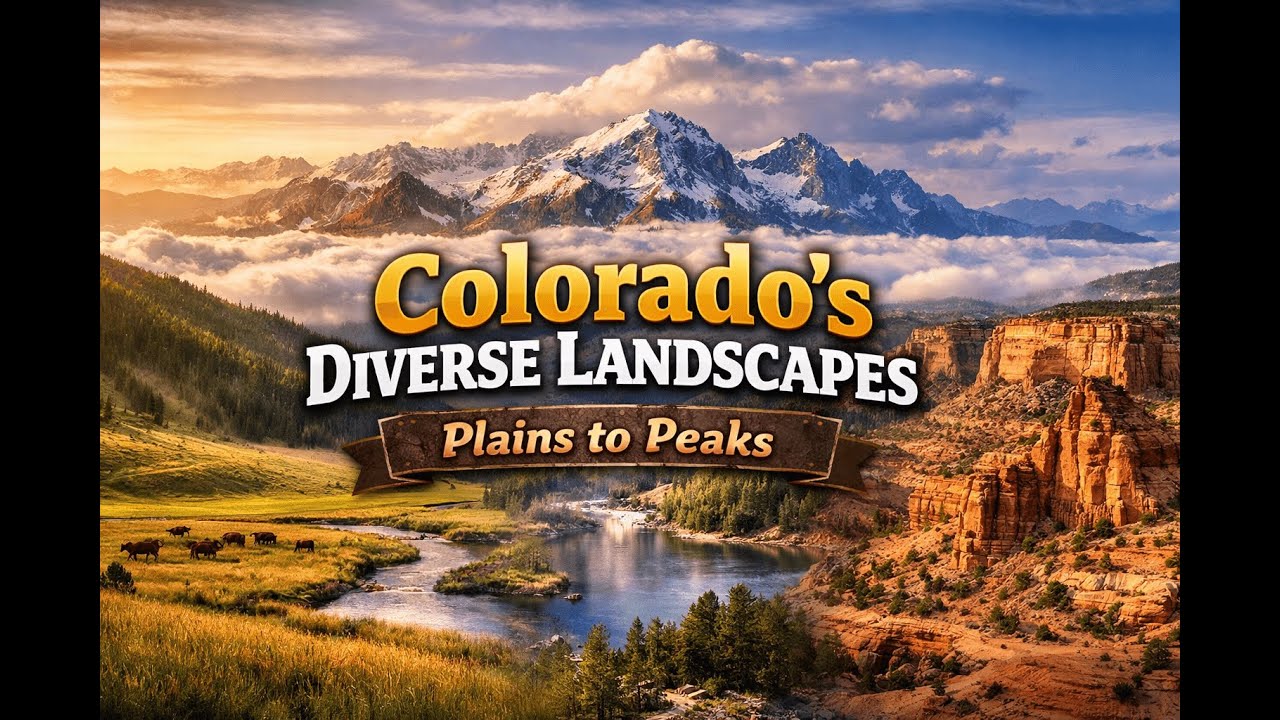 Colorado’s Diverse Landscapes: Plains to Peaks (Part 2)