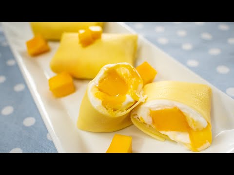 Vídeo: Crepe De Mango Tailandès