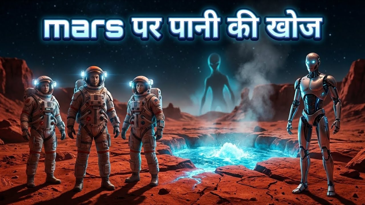 Mars पर पानी की खोज