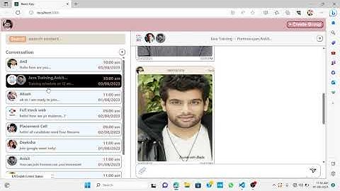 react chat-app #coding ninja react skill test-3