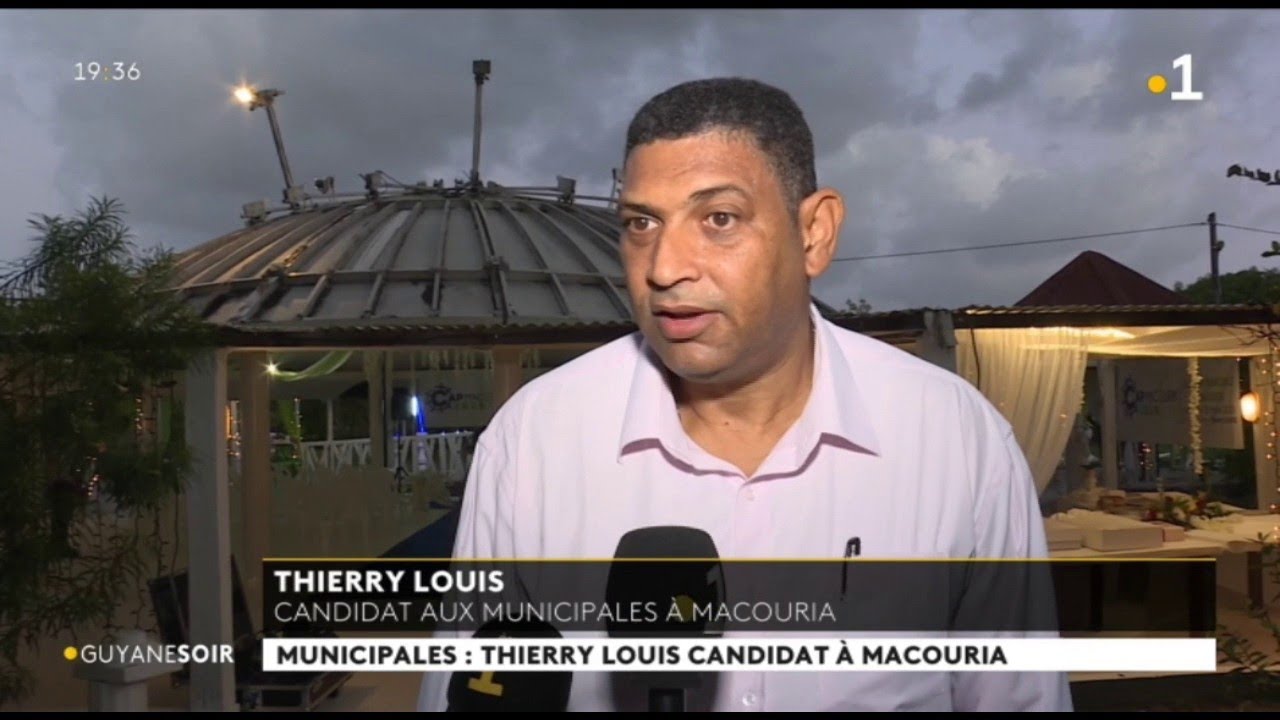 Municipales 2020 : Thierry Louis candidat à Macouria