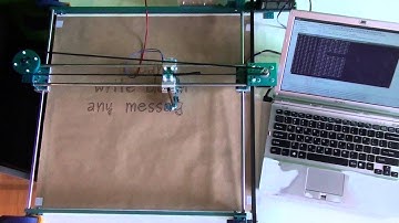 arduino SVG plotter - I can write down any message