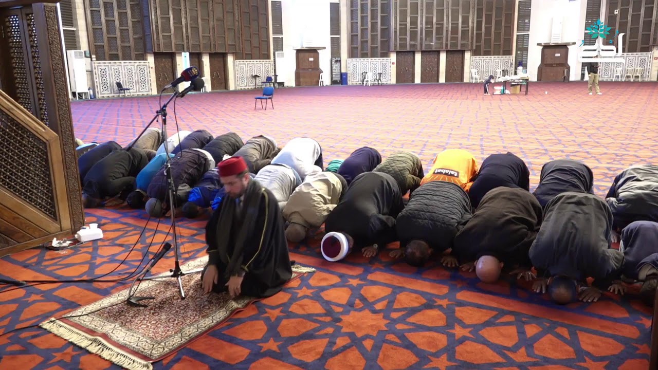 فترة الغروب من مسجد الملك المؤسس طيب الله ثراه في العاصمة عمان 2-3-2026م.