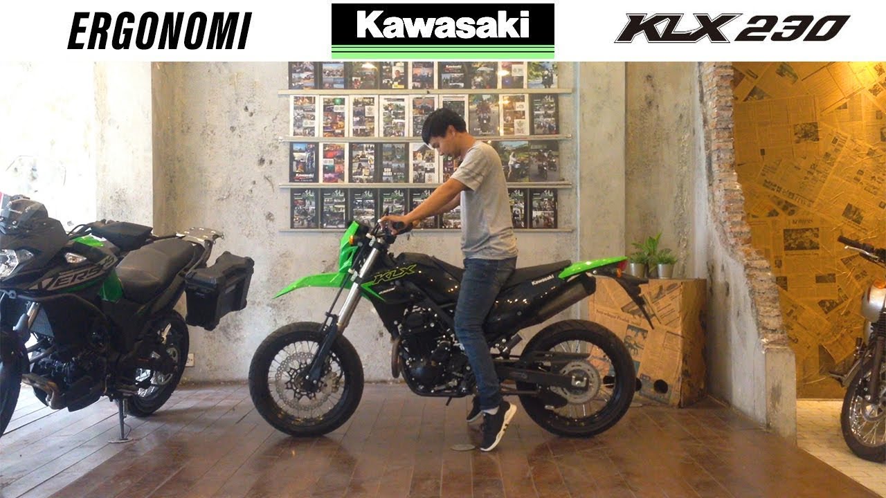 НИЖЕ, ЧЕМ ВНЕДОРОЖНАЯ ВЕРСИЯ | Обзор эргономики Kawasaki KLX 230 SM 2022