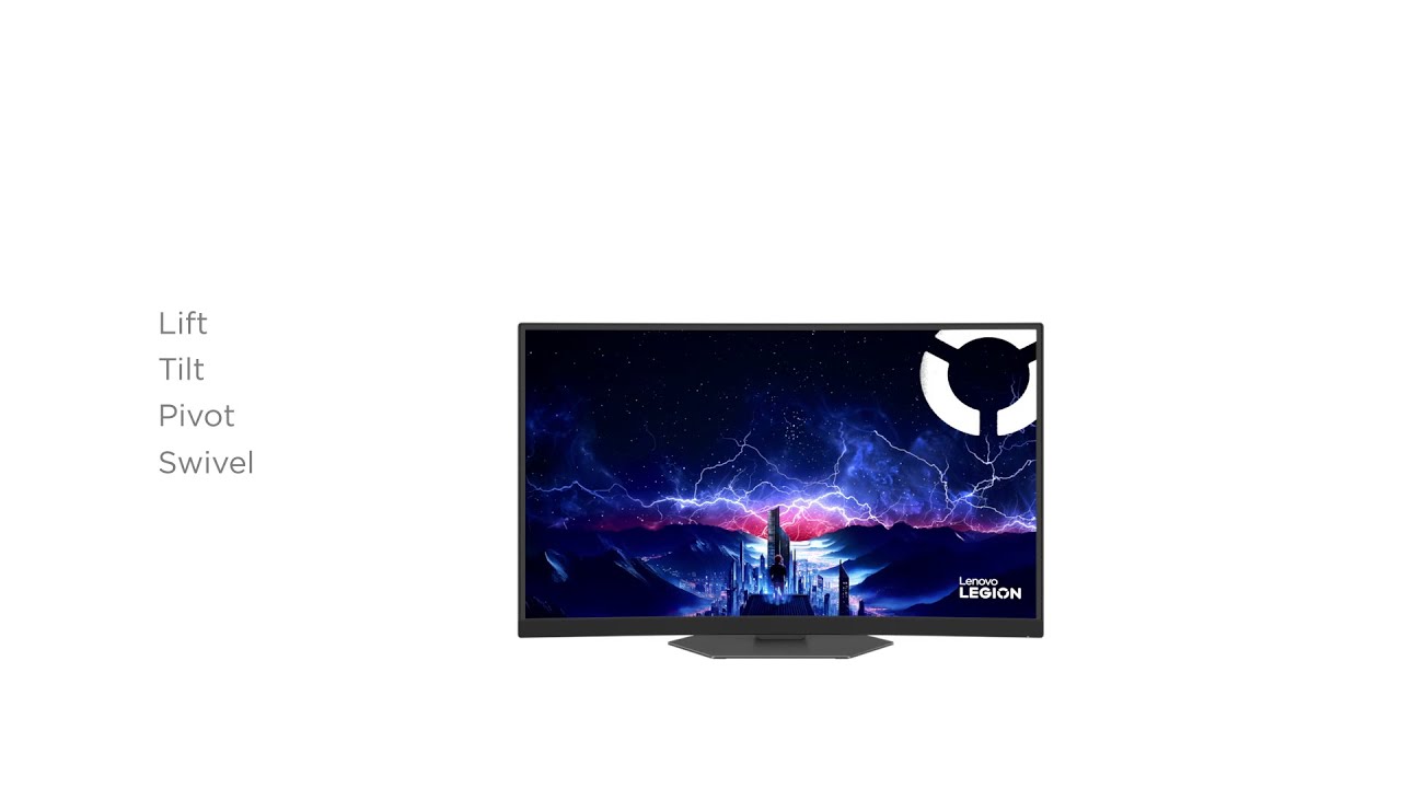 Legion 27Q-2c (27型曲面/2560x1440/240Hz/VA/高さ、縦回転