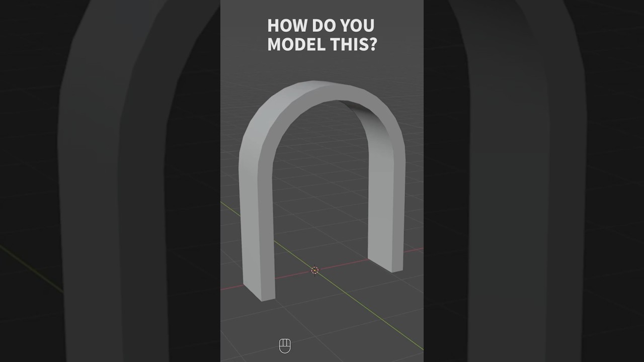 Blender: Model an Arch EASY Tutorial 