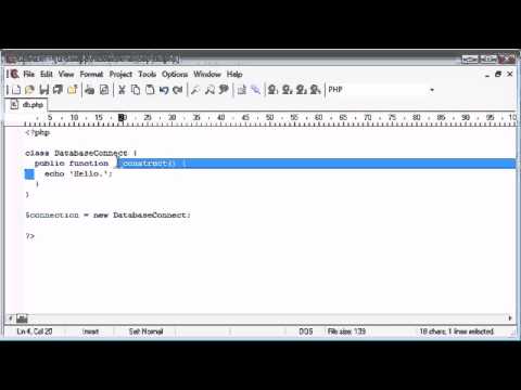 199. Connecting to a Database the OOP Way