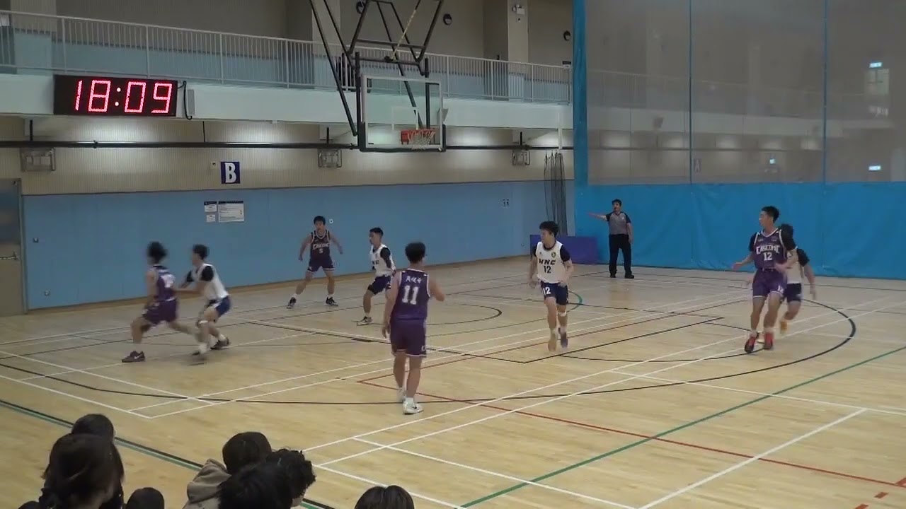 屯門區校際籃球比賽---男子甲組八強--可藝VS陳瑞芝 2025-2026(1)