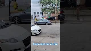 sir u can't park there