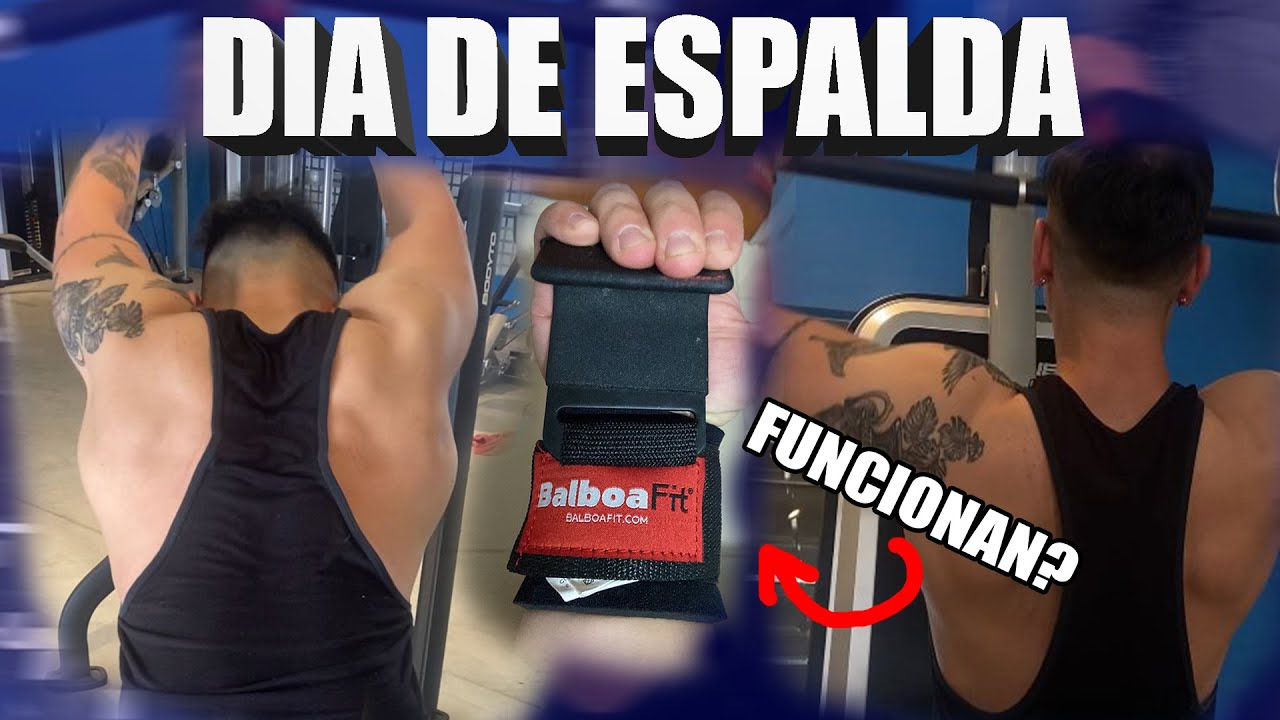 STRAPS DE GANCHO/Entrenamiento de espalda/ vlog IV