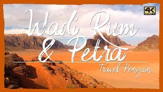WADI RUM \& PETRA ● Jordan | 4k Ultra HD📷