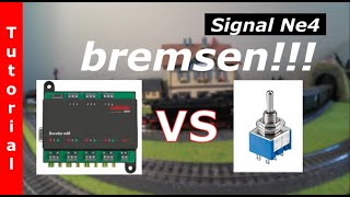 Switching model railway braking sections digitally or analogously! Building your own model railwa...
