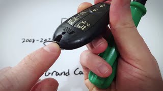 Dodge Grand Caravan Key Fob Battery Replacement (2008 - 2021)