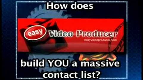 easyvideoproducer Build your list with this free video lead capture page tool