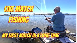 Live Match Fishing - Its Been a Long Time Since I Fished a Match!