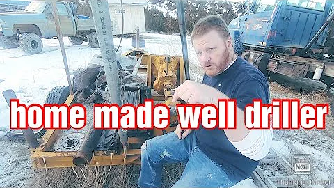 Home made cable tool well driller how to make your own well driller drill your own well