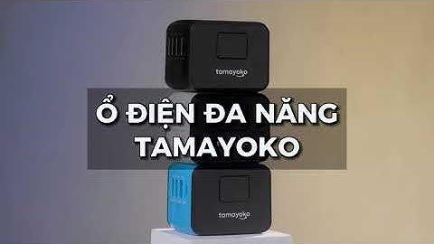 Ổ Cắm Điện Du Lịch Quốc Tế Đa Năng Tamayoko Chất Liệu Nhựa PC Chống Cháy Phù Hợp Với Hơn 150 Nước