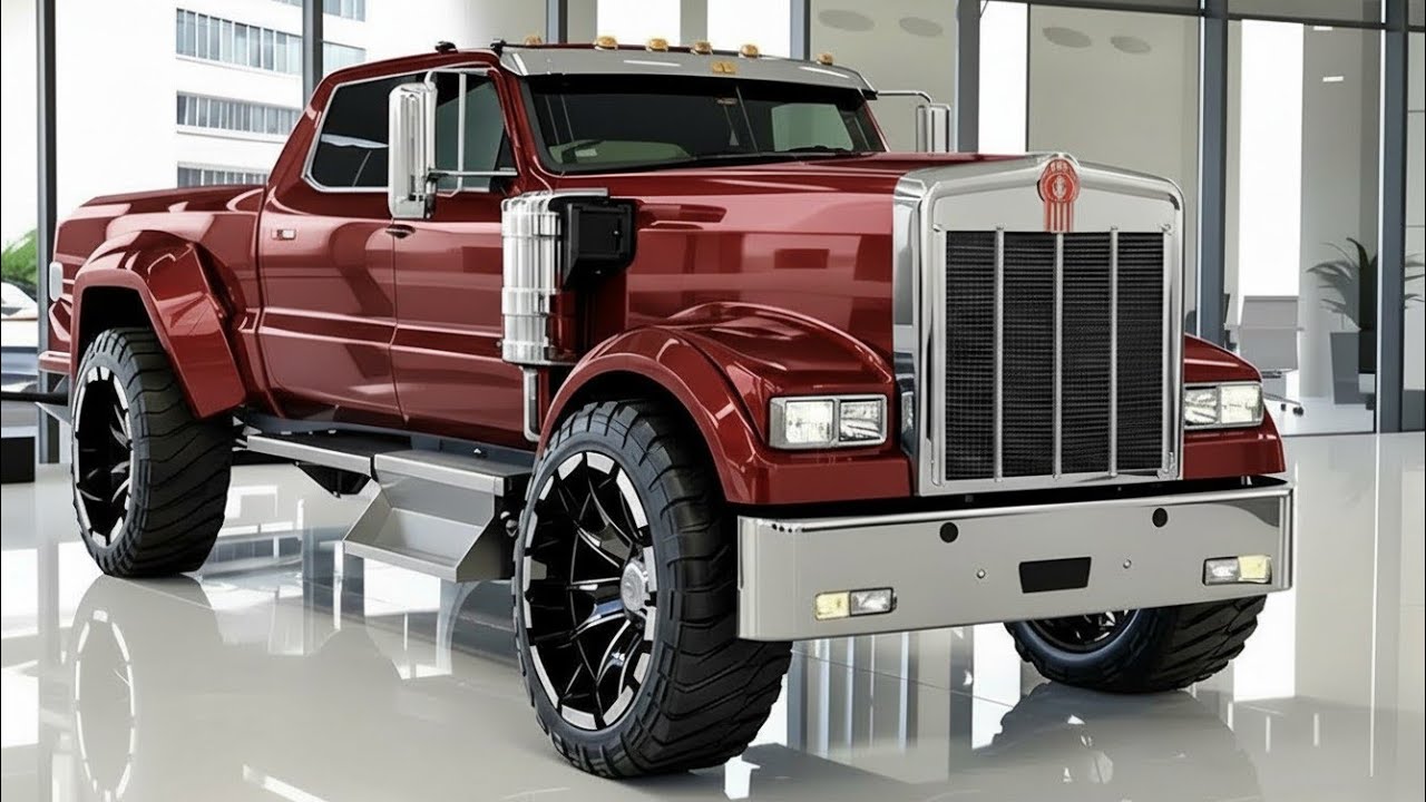 Новый американский буксировочный зверь! Первый взгляд на Kenworth Titan 2026 года.