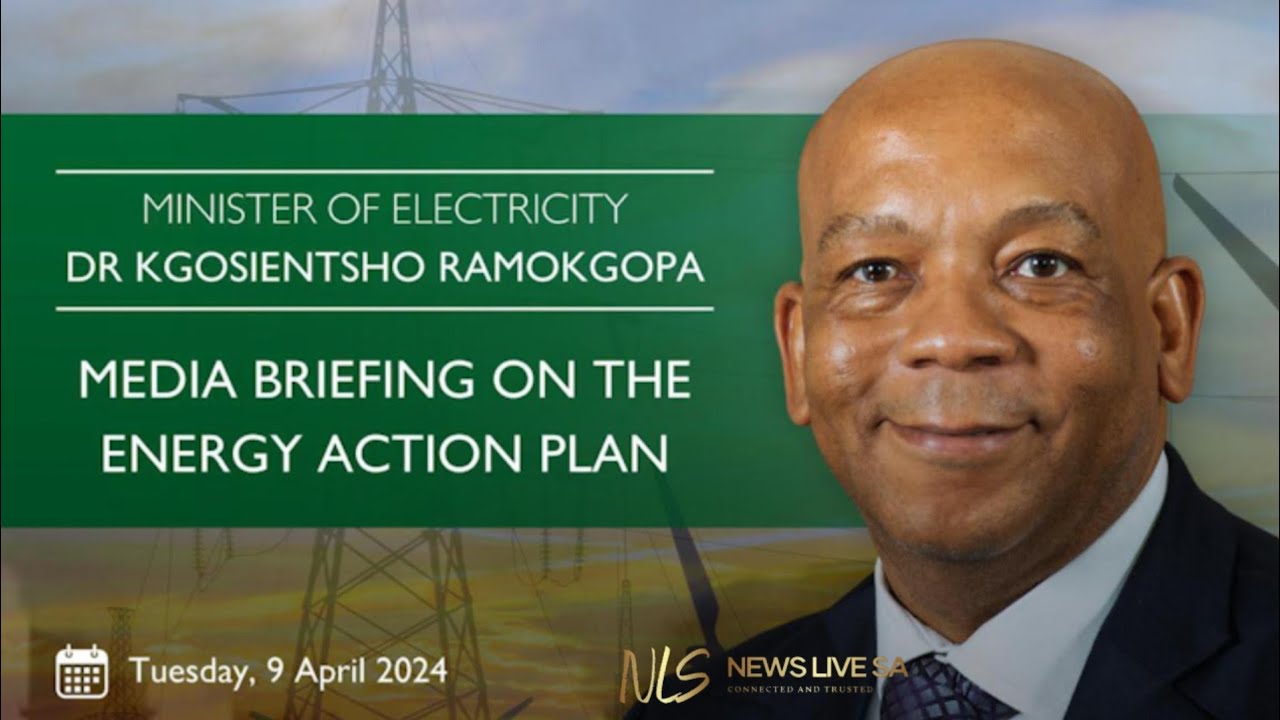 Kgosientsho Ramokgopa, briefs the media on the implementation of the ...