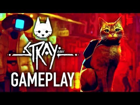 STRAY ? GAMEPLAY Part 2 - Rooftops To Ant Town | PS5