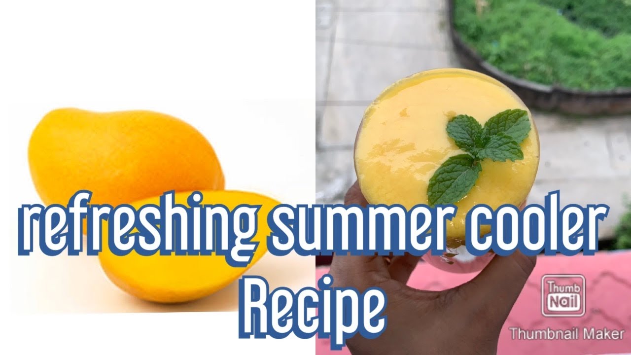 Mango Lassi Recipe | Mango yogurt smoothie | Summer Drink | Sweet Lassi 