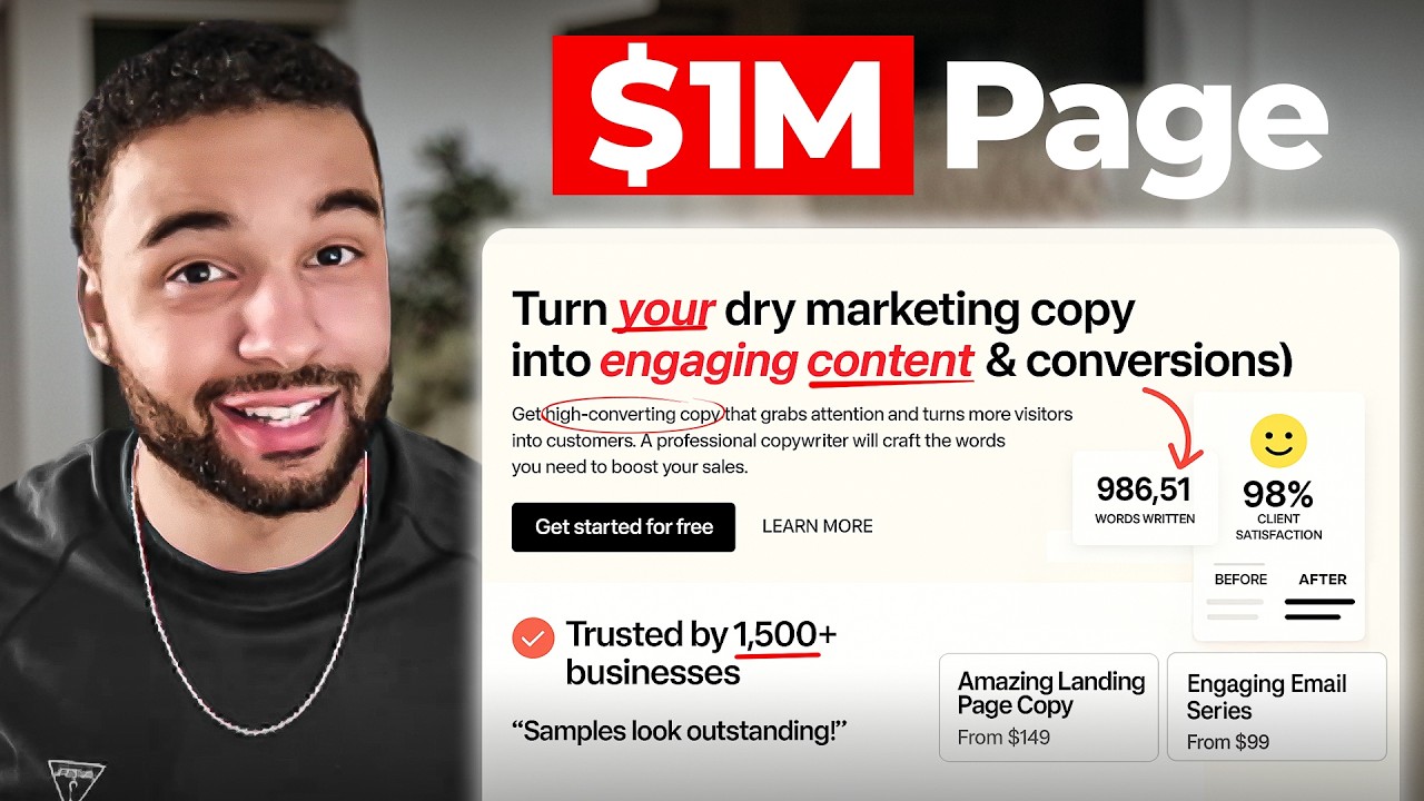 Watch Me Build A $1,000,000 Sales Page In 22 Minutes