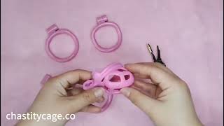 Pink Cobra 2 0 Chastity Device Kit screenshot 3