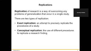 14 Research Methods   Generalization