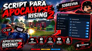 SCRIPT APOCALIPSE EM ASCENSÃO 2 🔥 ESP + ZUMBIS + JOGADORES | Roblox screenshot 2