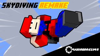 Skydiving (Remake) - A Minecraft Animated Short | Mariobros1045
