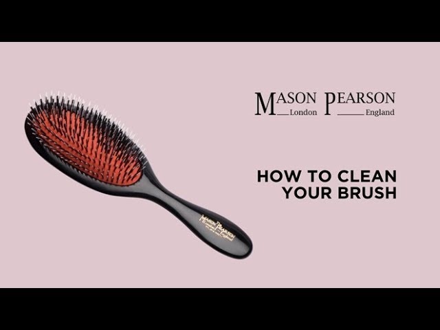 How to Pearson Mason clean - your Hairbrush YouTube