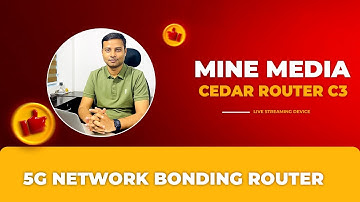 Mine C3 5G Bonding Router! Boost your connectivity with 5G Bonding