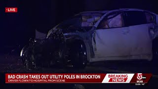 Brocton North Cary crash