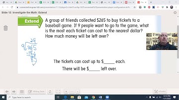 Grade 5 My Math Chapter 3 Lesson 8