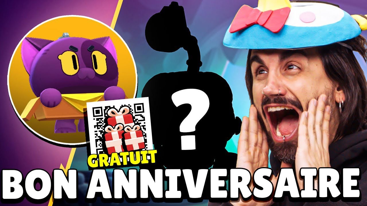 BRAWL TALK ANNIVERSAIRE : QRCODE SURPRISE (pour tous) + PLEIN de CADEAUX & NOUVEAU BRAWLER