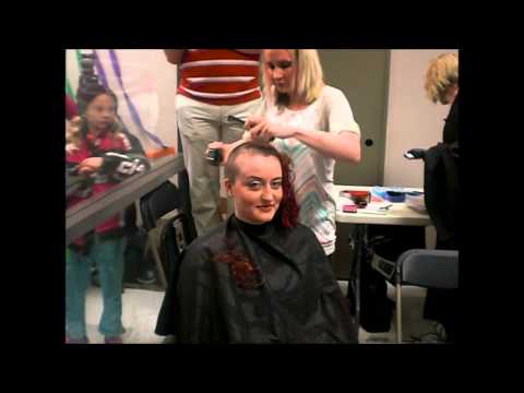 Shaving my head for cancer! - Shaving my head for cancer!