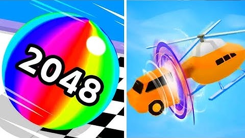 ✅Ball run 2048 vs Shape shifting Android gameplay walkthrough ✅