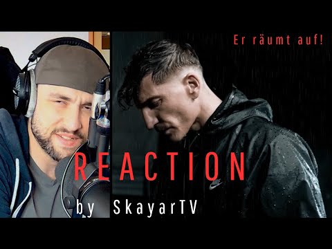 Er räumt wieder auf!  Asche - Rap wieder Hart / REACTION