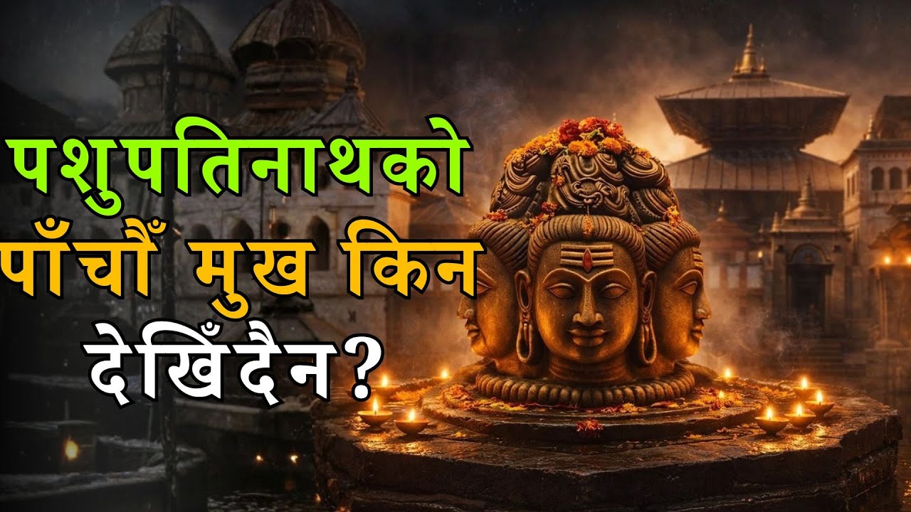 पशुपतिनाथको ५औँ मुख किन देखिँदैन ९९% लाई थाहा नभएको रहस्य
