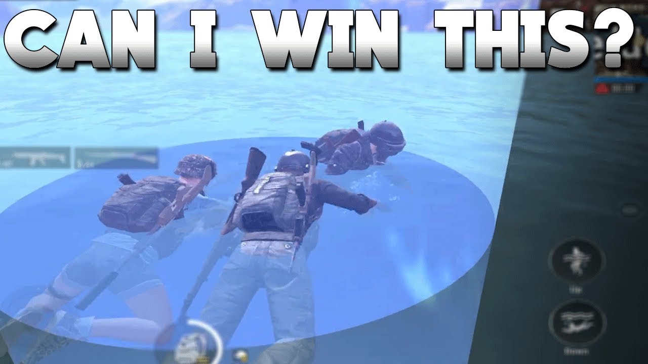 SMALLEST CIRCLE IN WATER! | Pubg Mobile